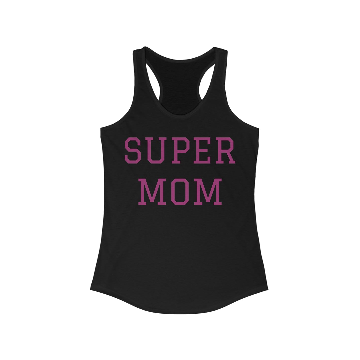 Super Mom Racerback Tank for Women | Ideal for Active Moms