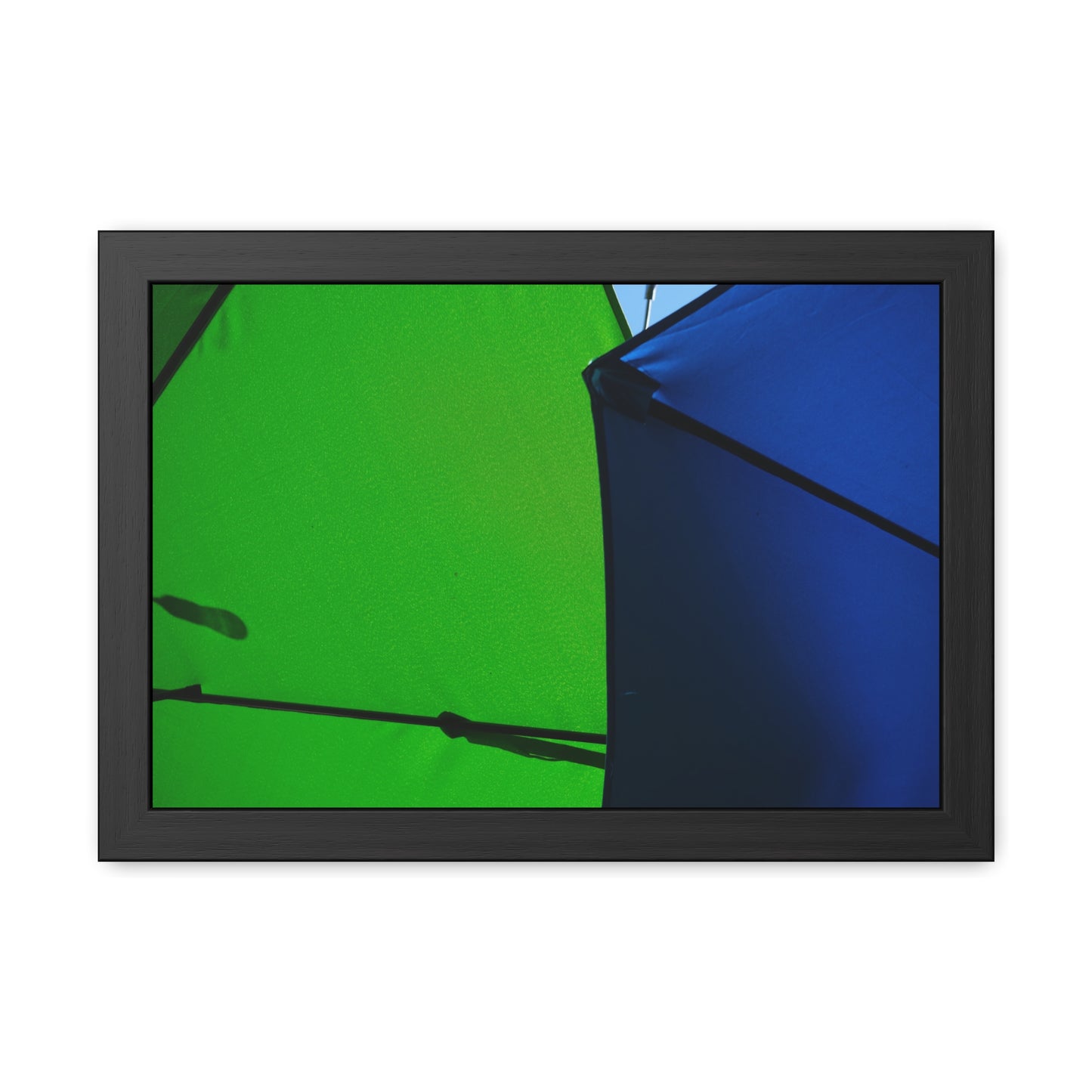 Green and Blue Abstract Wall Art