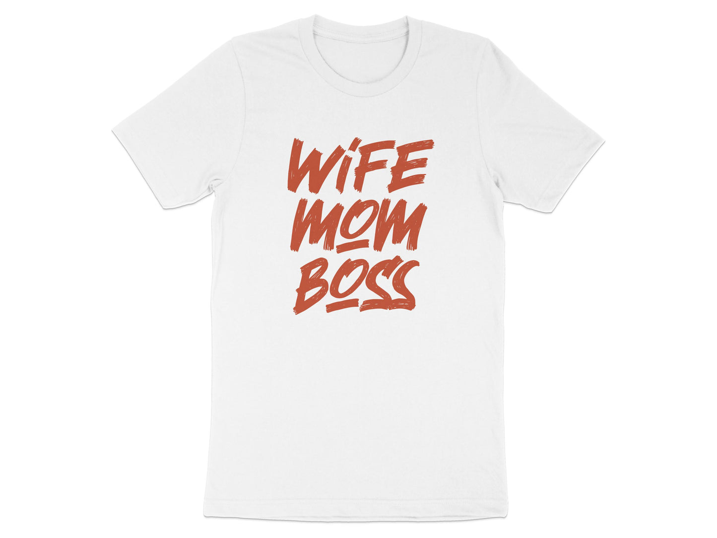 Wife Mom Boss Graphic Tee Shirt product type