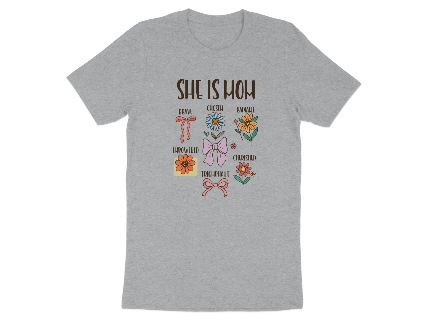 She Is Mom Printed Casual Wear Comfortable T-shirt product