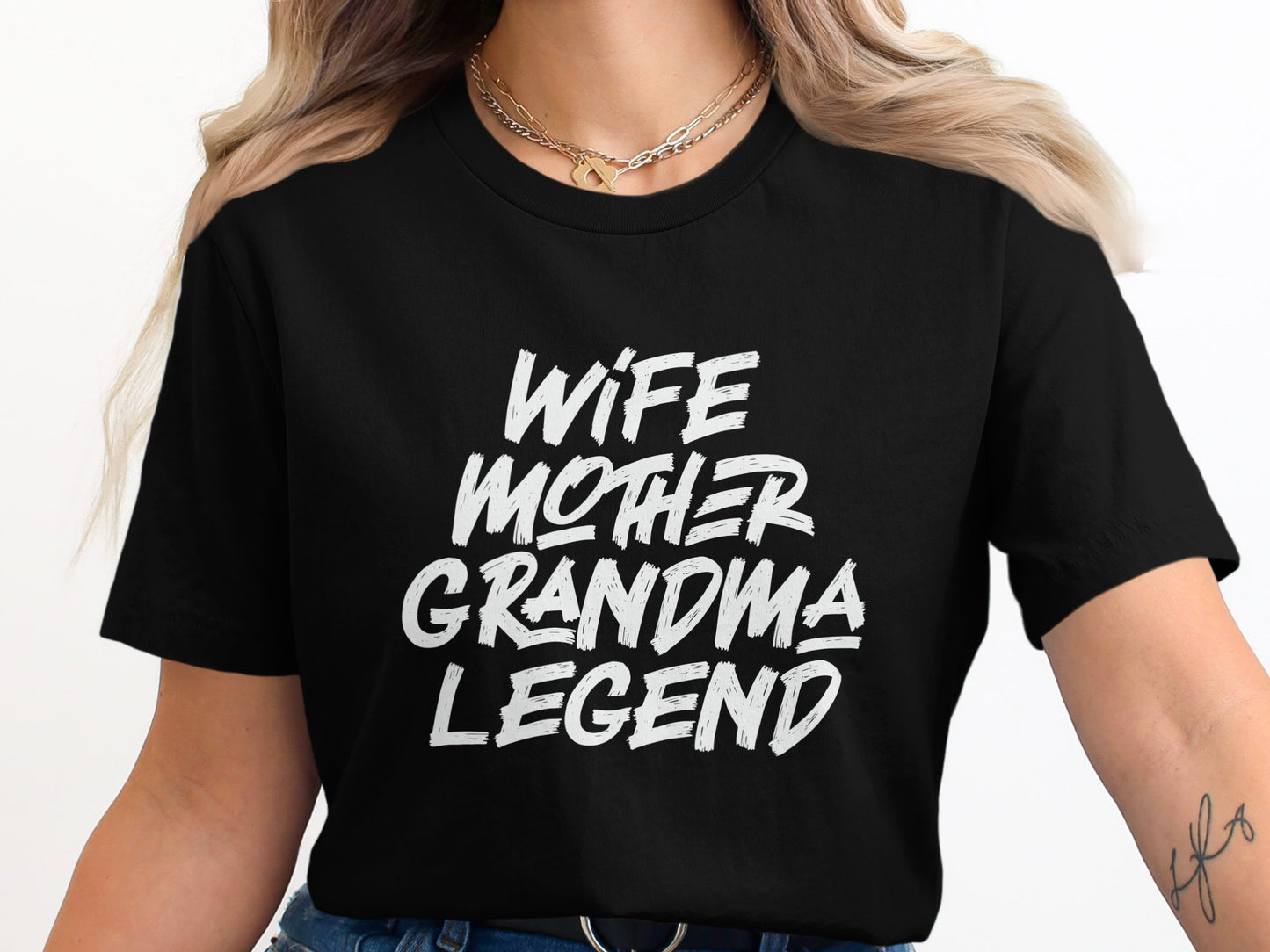 Wife Mother Grandma Legend Graphic Tee product type