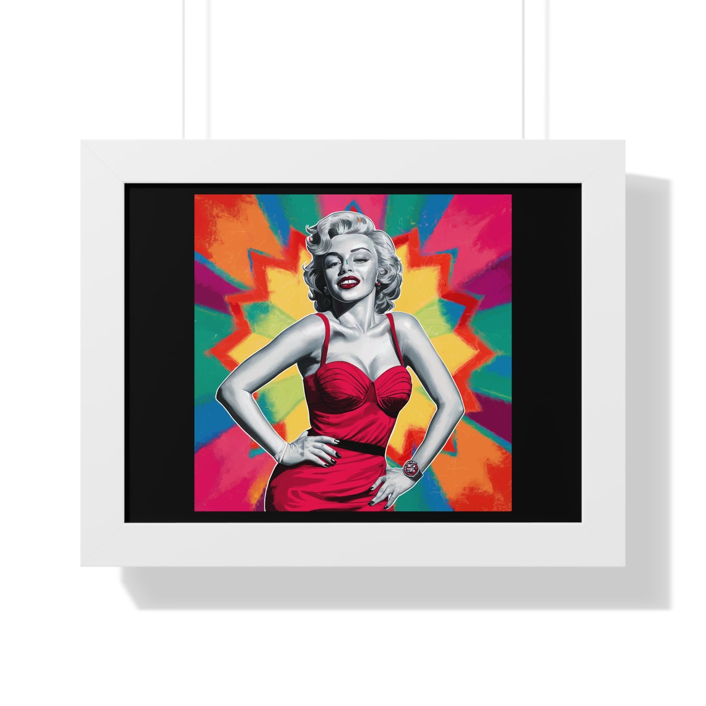 Marilyn Pop Art Poster - Iconic Wall Art, Vibrant Home Decor, Perfect for Art Lovers