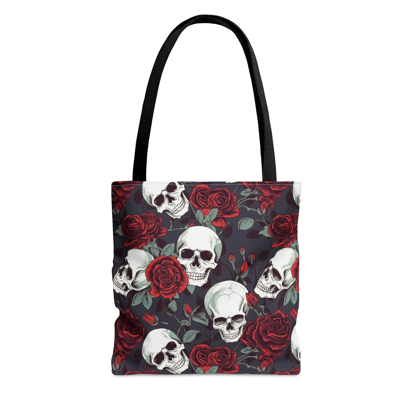 Skulls and Roses Tote Bag