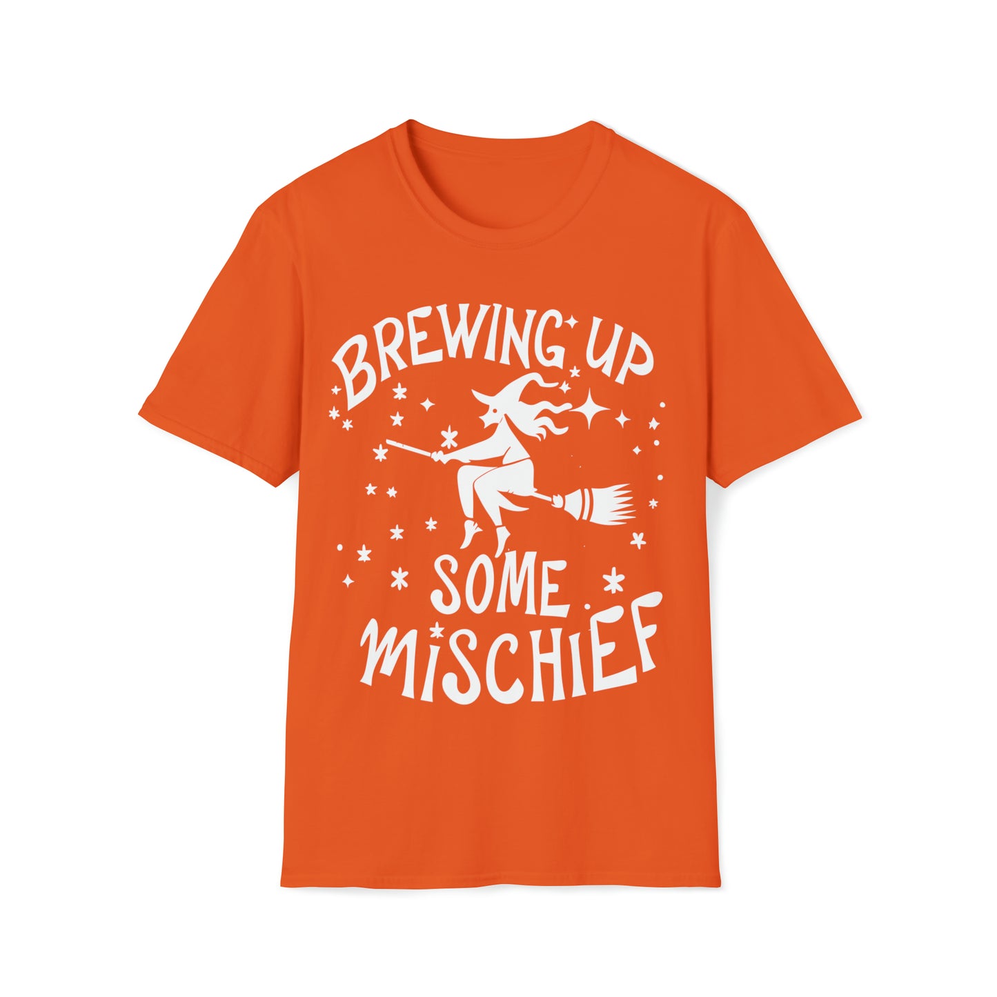 Brewing Up Some Mischief Witch Unisex T-Shirt