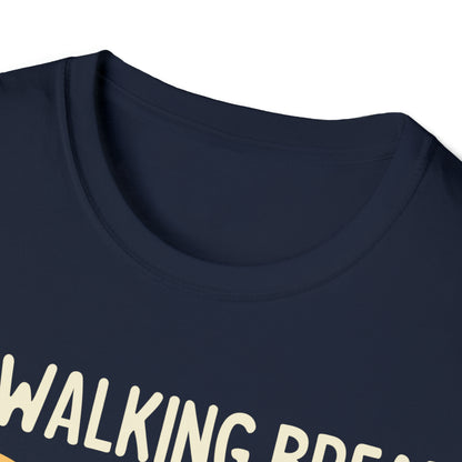 The Walking Bread Zombie T-Shirt - Foodie Parody Tee Unisex Softstyle T-Shirt