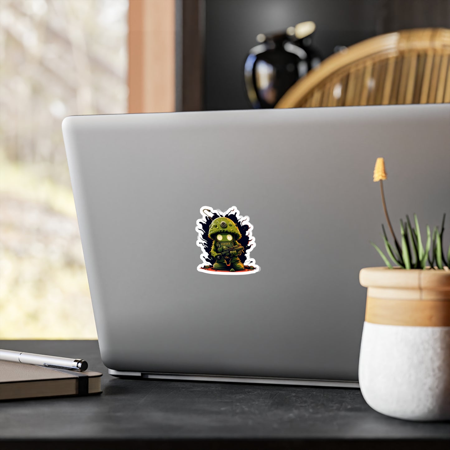 Monster Solider Vinyl Sticker