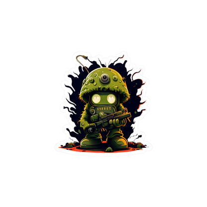 Monster Solider Vinyl Sticker