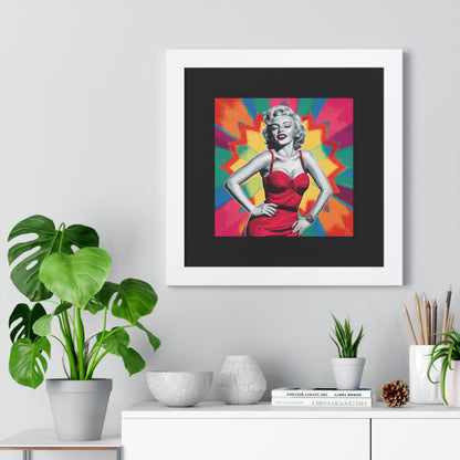 Marilyn Pop Art Poster - Iconic Wall Art, Vibrant Home Decor, Perfect for Art Lovers