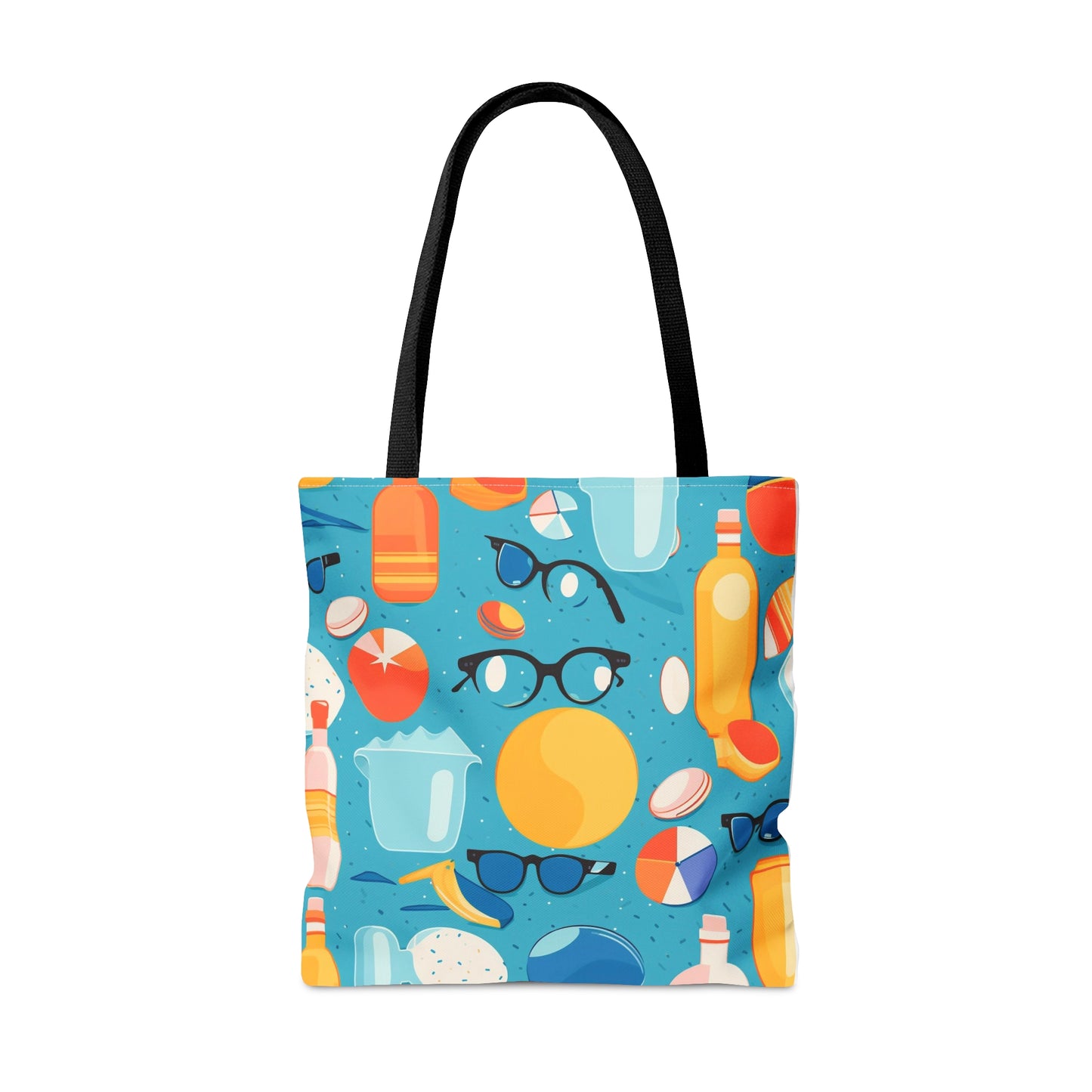 Blue Beach Summer Vibes Tote Bag