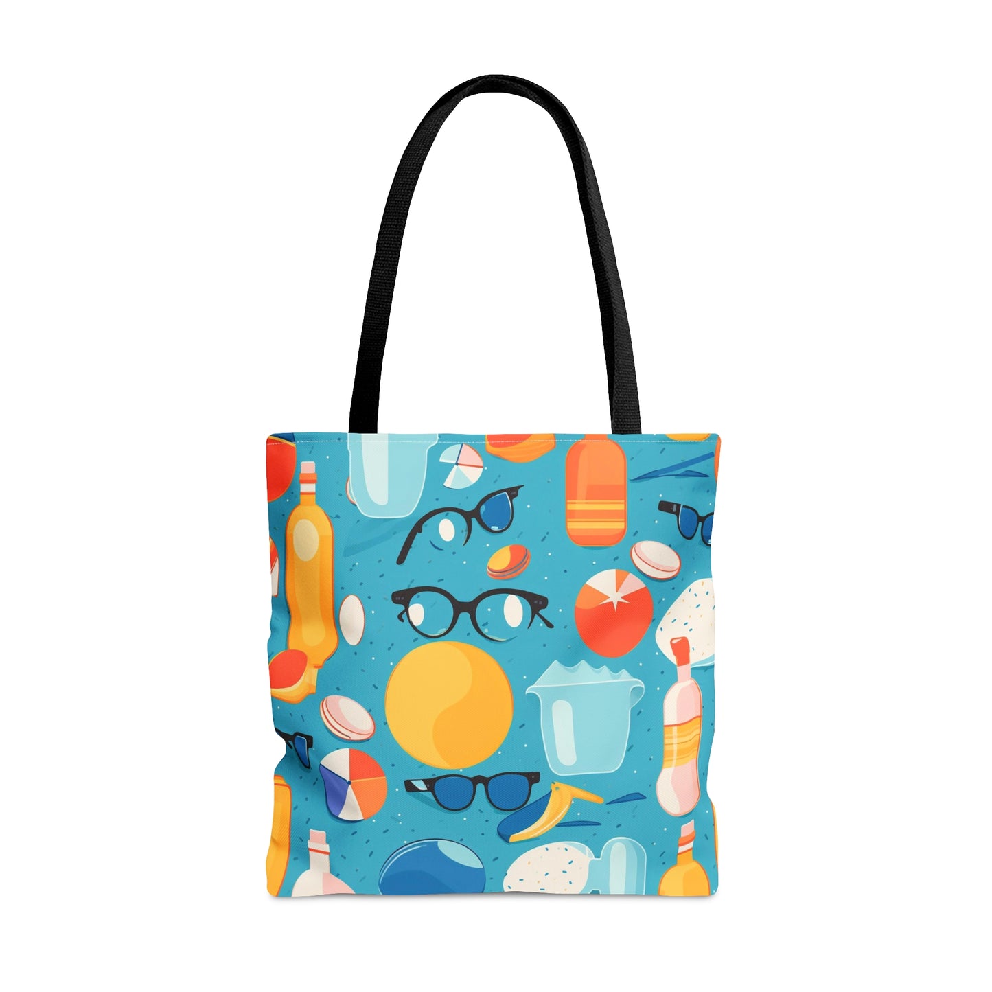 Blue Beach Summer Vibes Tote Bag