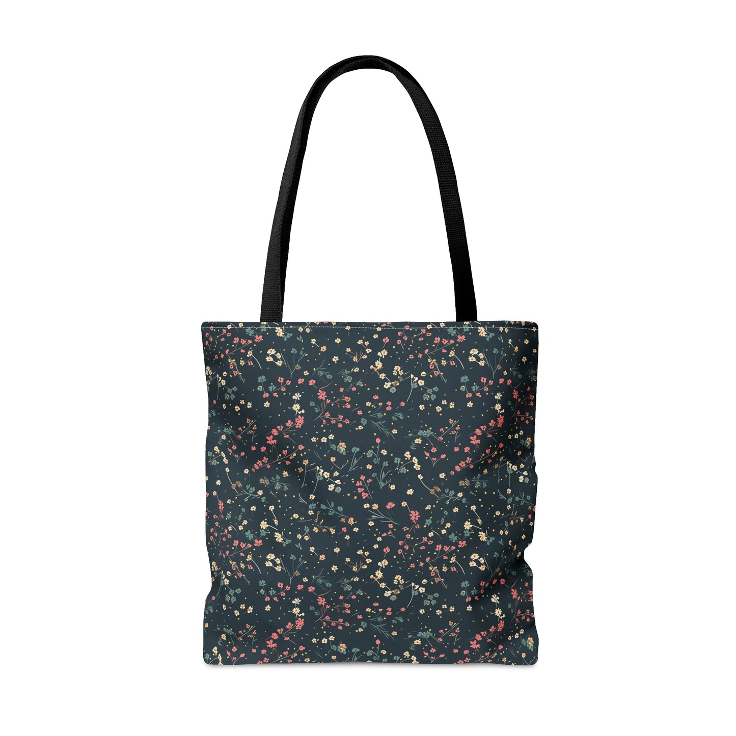 Summer Flowers Pattern Tote Bag