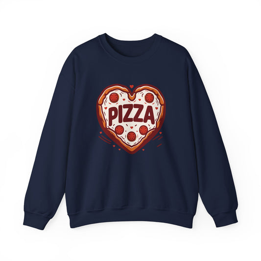 Heart-Shaped Pizza Sweatshirt