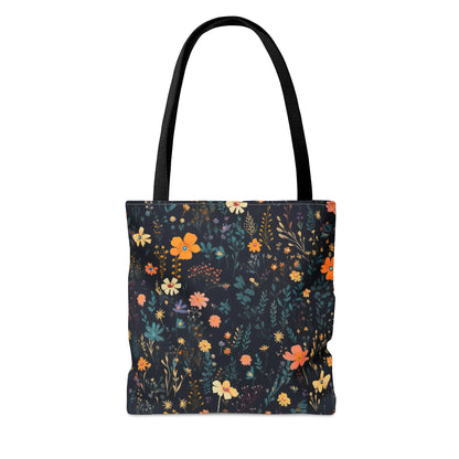 Garden Floral Tote Bag