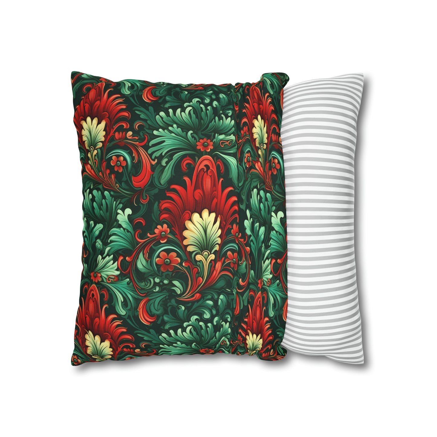 Baroque Madness Floral Pillow Case