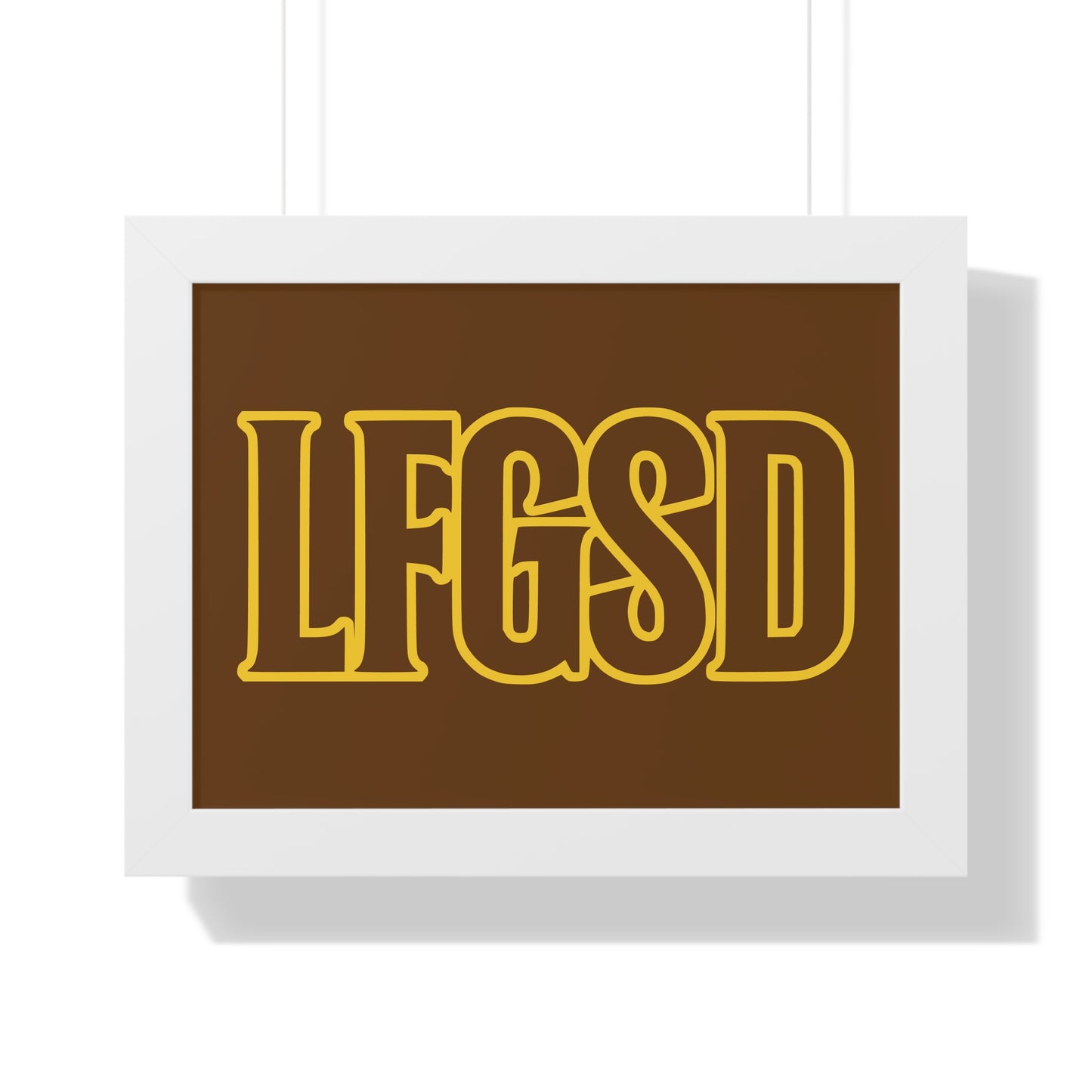 LFGSD Framed Poster