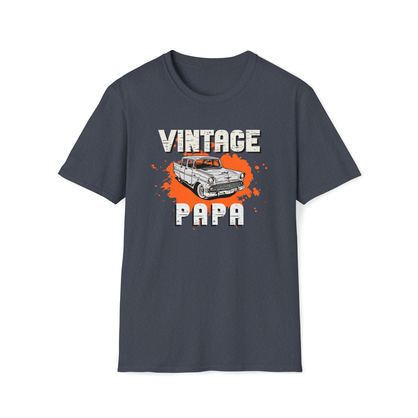 Vintage Papa | Funny Gift | Father's Day | Gildan | Unisex T-Shirt Design