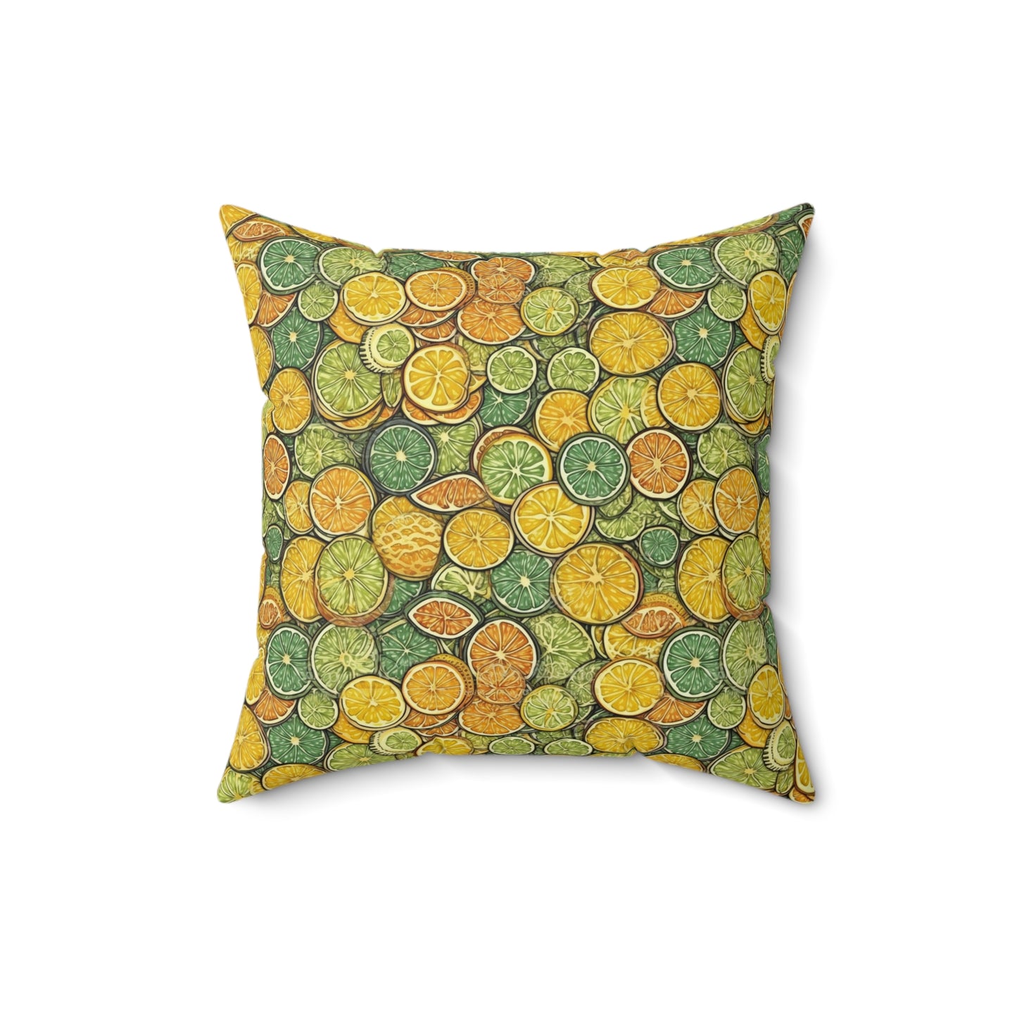 Summer Lemons Indoor Pillow Case