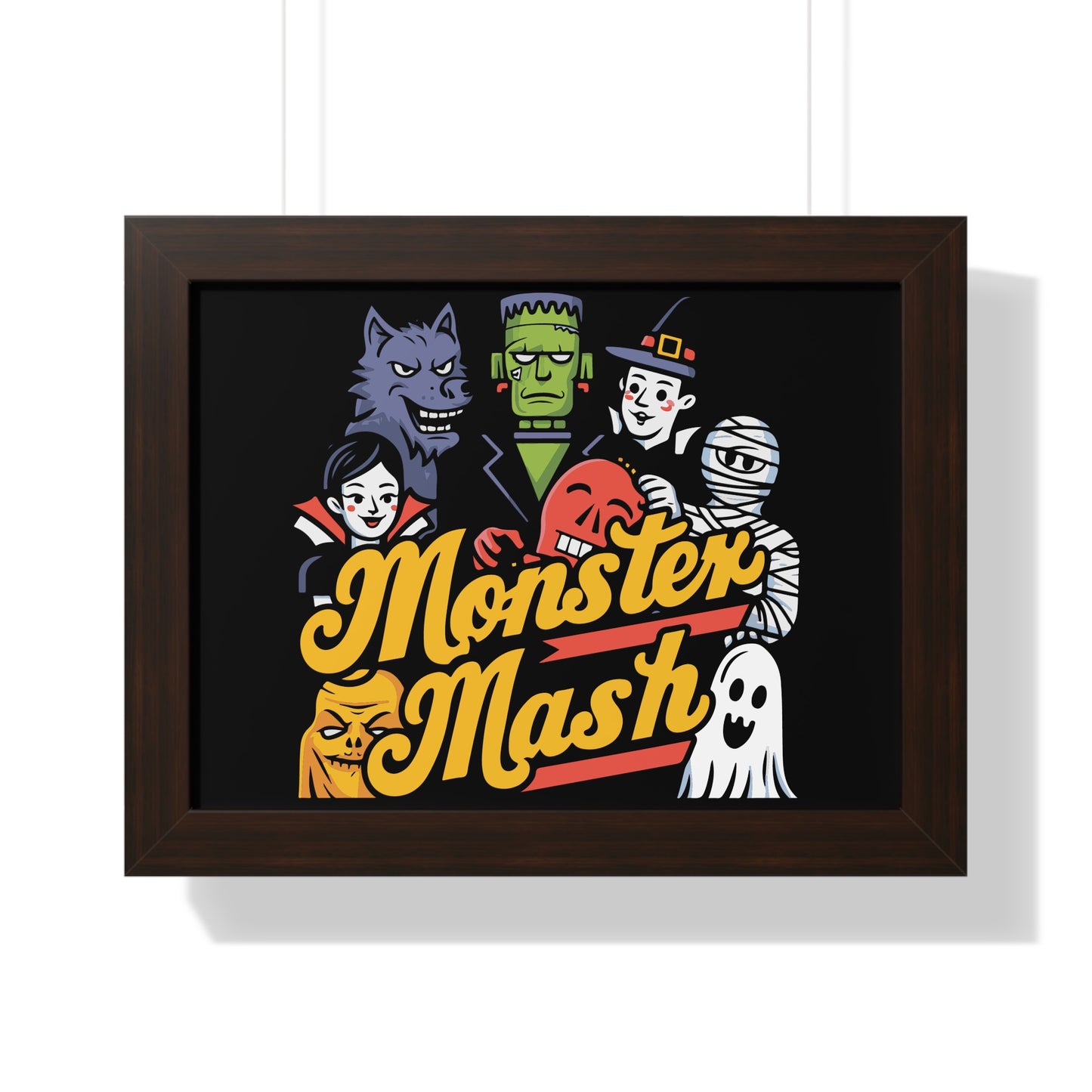 MONSTER Mash Framed Poster