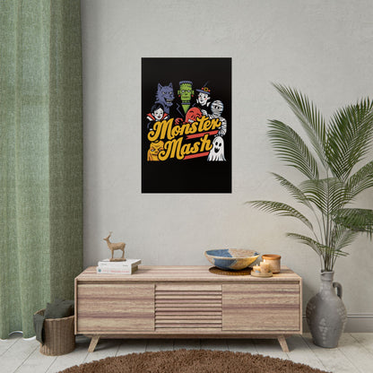 Monster Mash Rolled Poster - No Frame