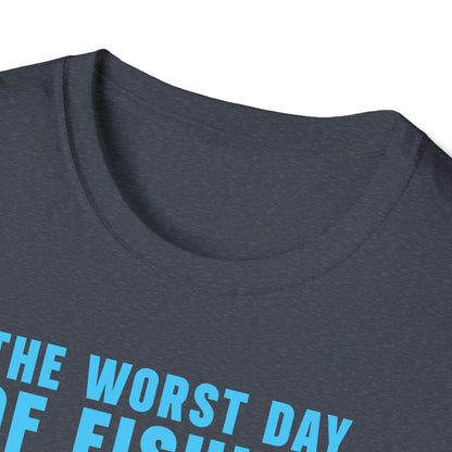 Worst Day Of Fishing Beats The Best Day Of Court Ordered Community Service, Fishing, Meme, Oddly Funny Specific T-Shirt, Humorous Fishing