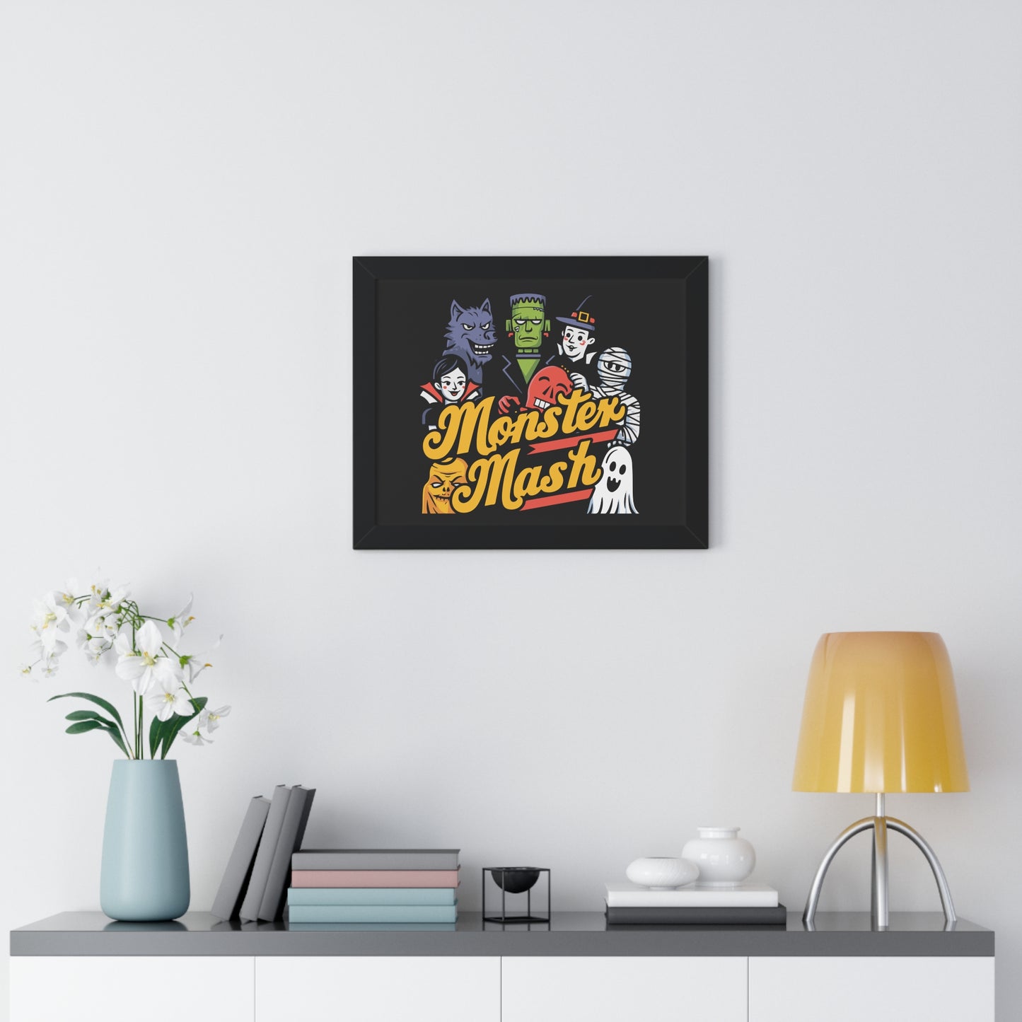 MONSTER Mash Framed Poster