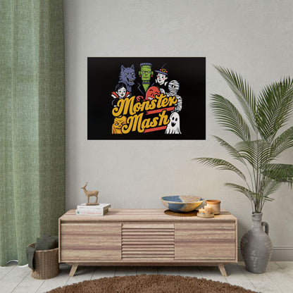 Monster Mash Rolled Poster - No Frame