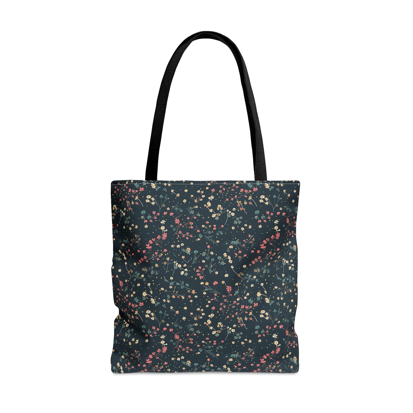 Summer Flowers Pattern Tote Bag