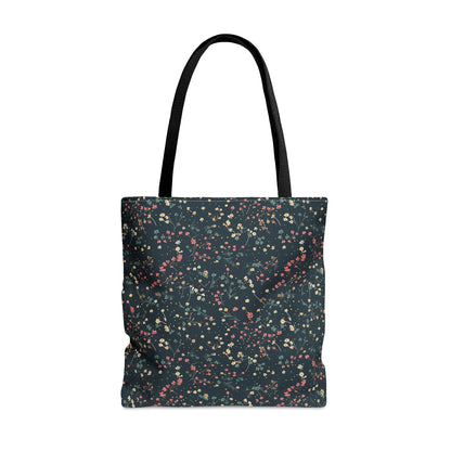 Summer Flowers Pattern Tote Bag