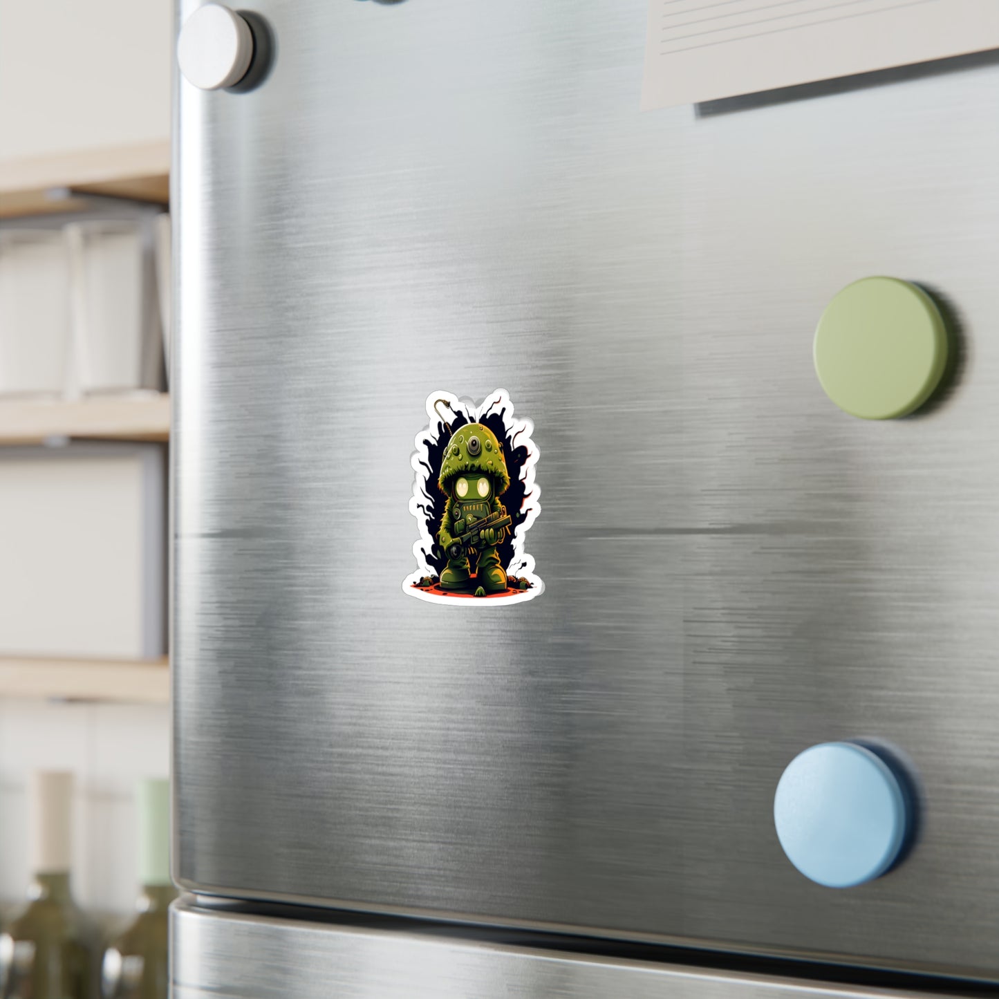 Monster Solider Vinyl Sticker