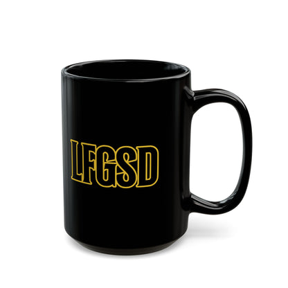 LFGSD Black Mug