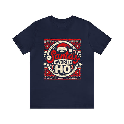 Vintage Santa's Favorite Ho Christmas T-Shirt