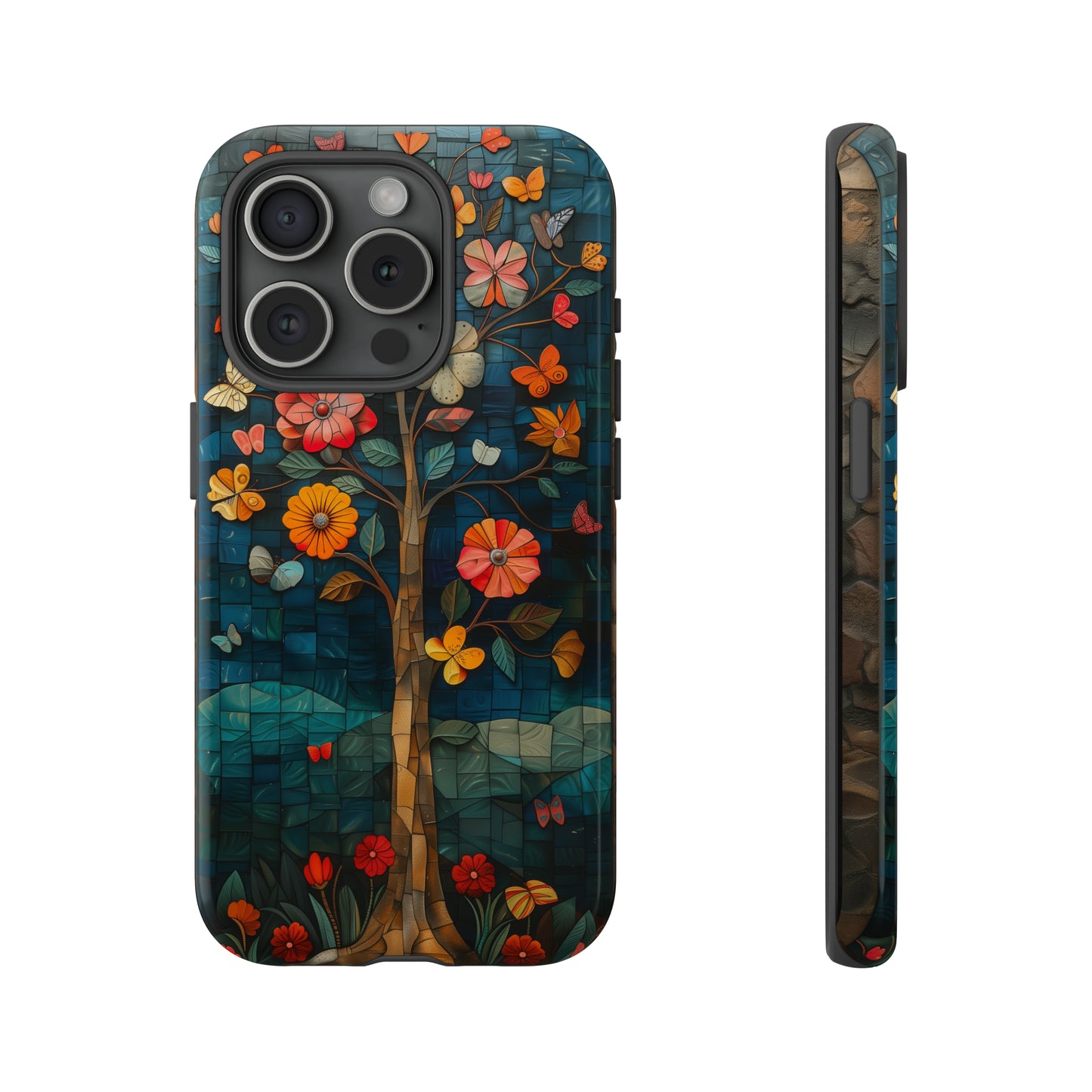 Ancient Mosaic Tree Phone Case