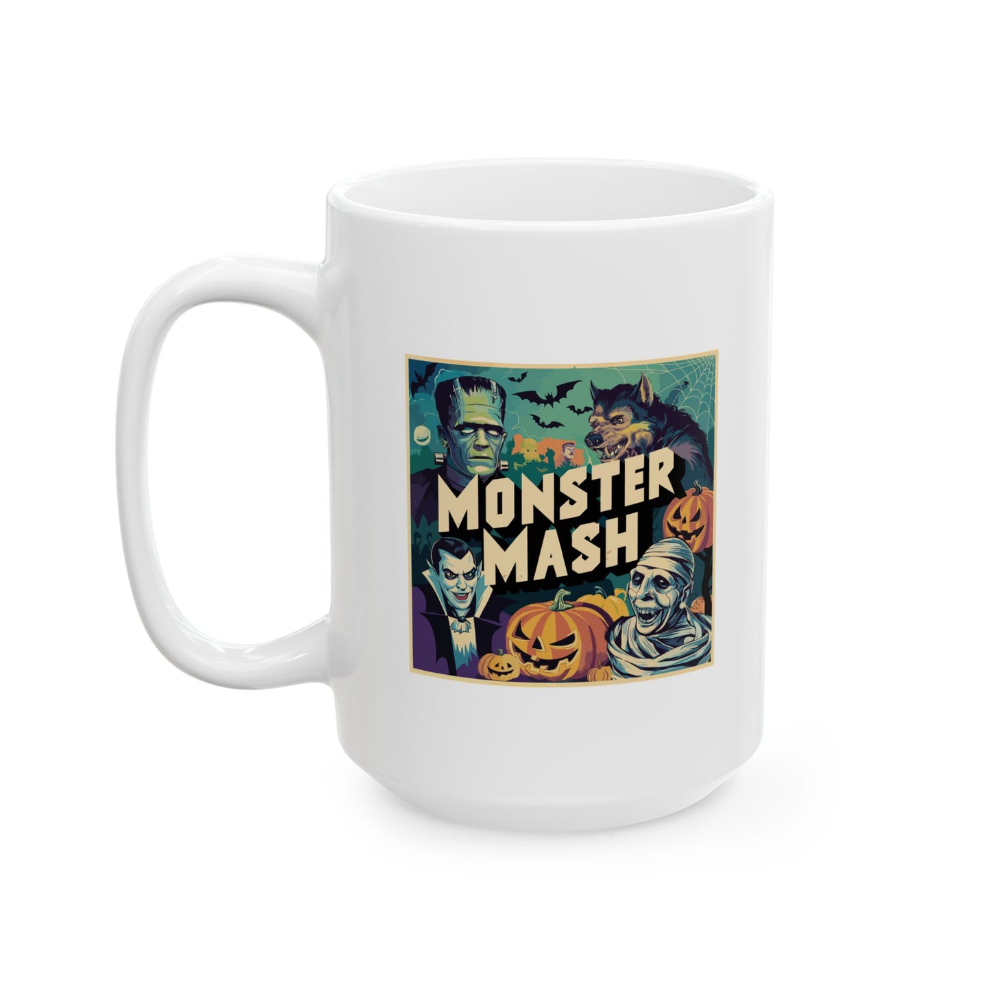 MONSTER MASH White Mug