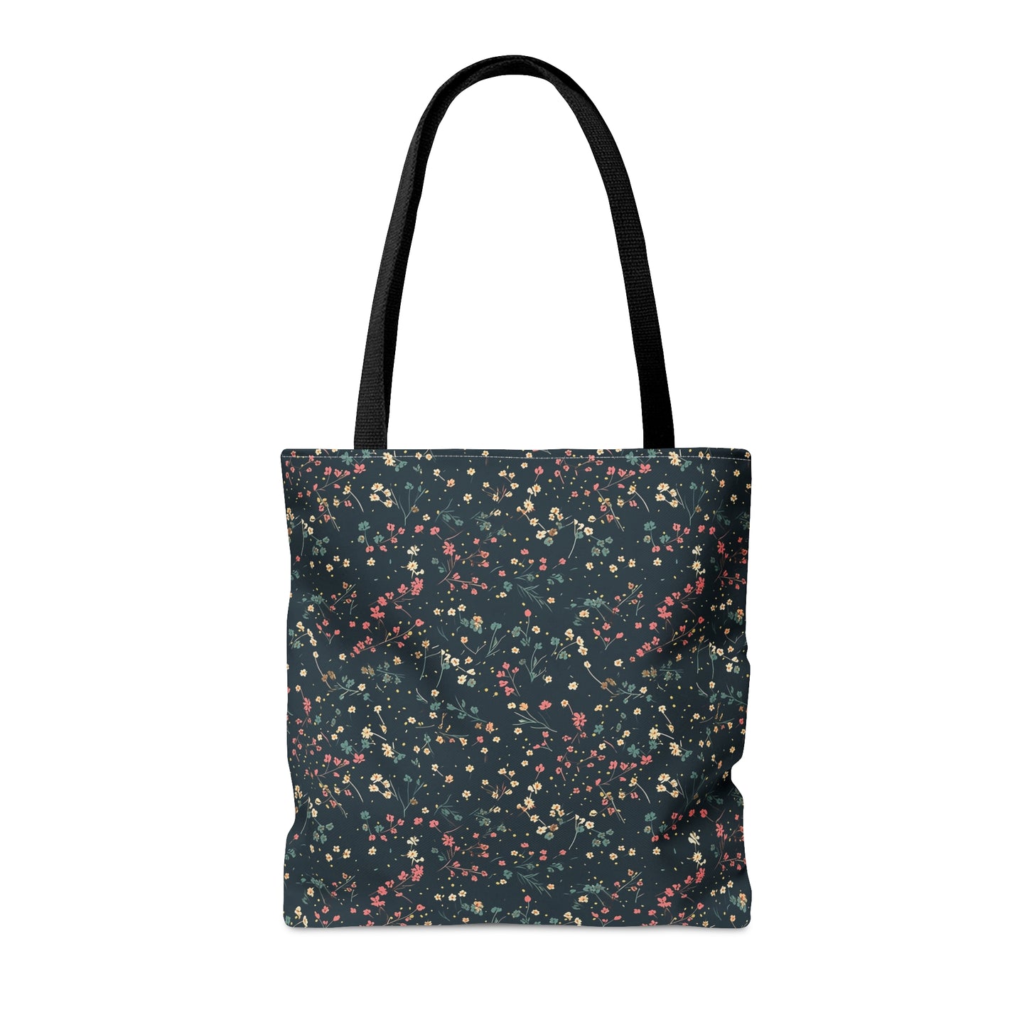 Summer Flowers Pattern Tote Bag