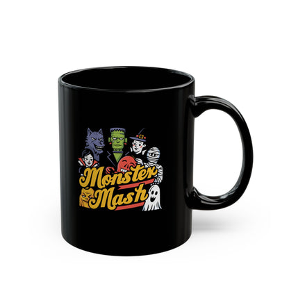 MONSTER Mash Black Mug