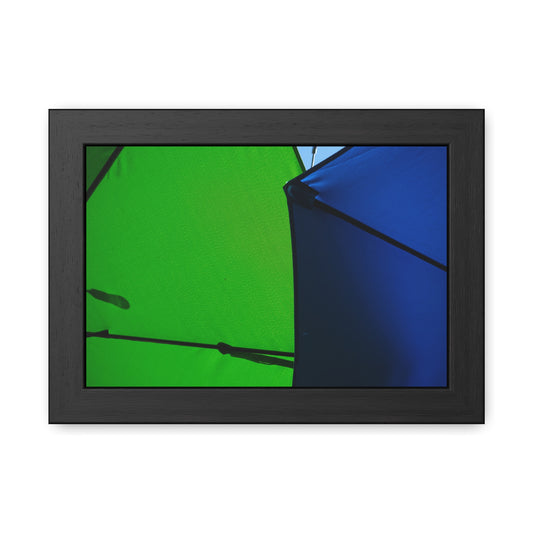 Green and Blue Abstract Wall Art