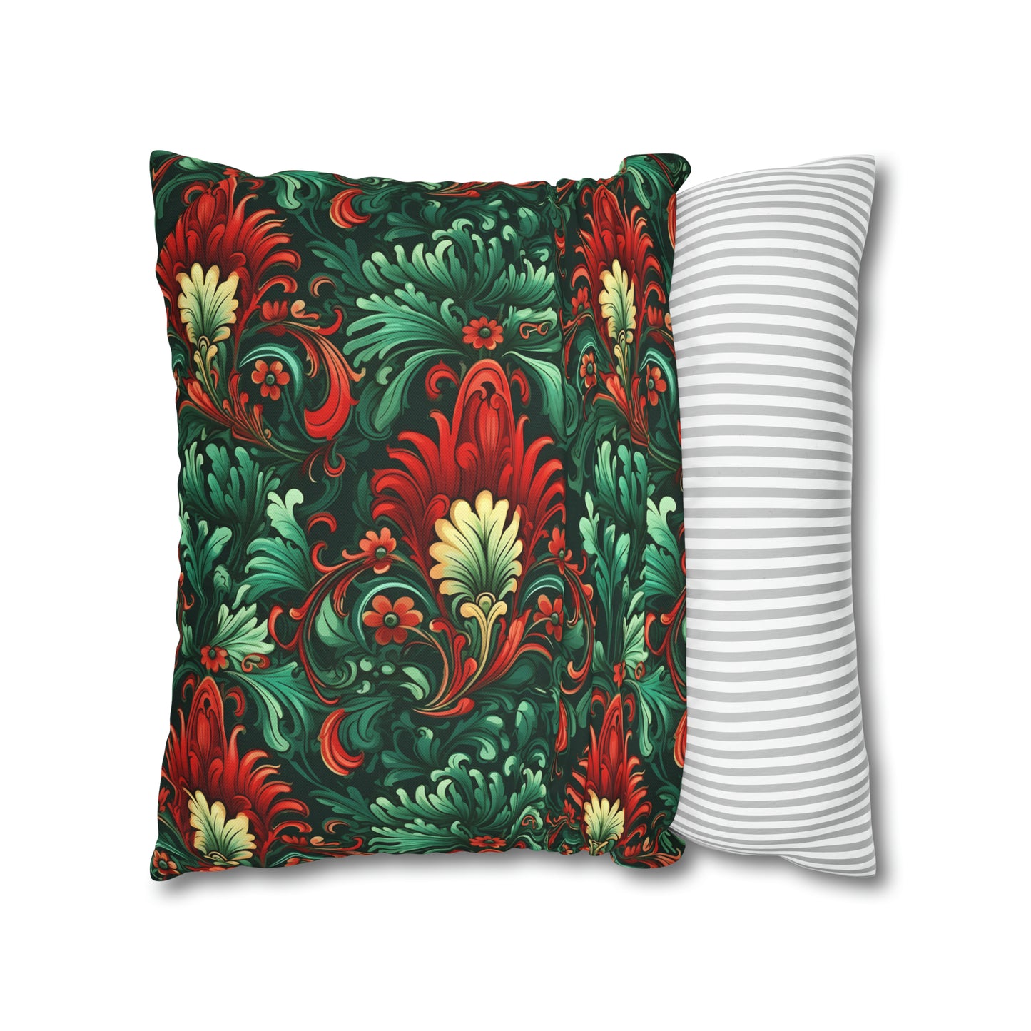 Baroque Madness Floral Pillow Case