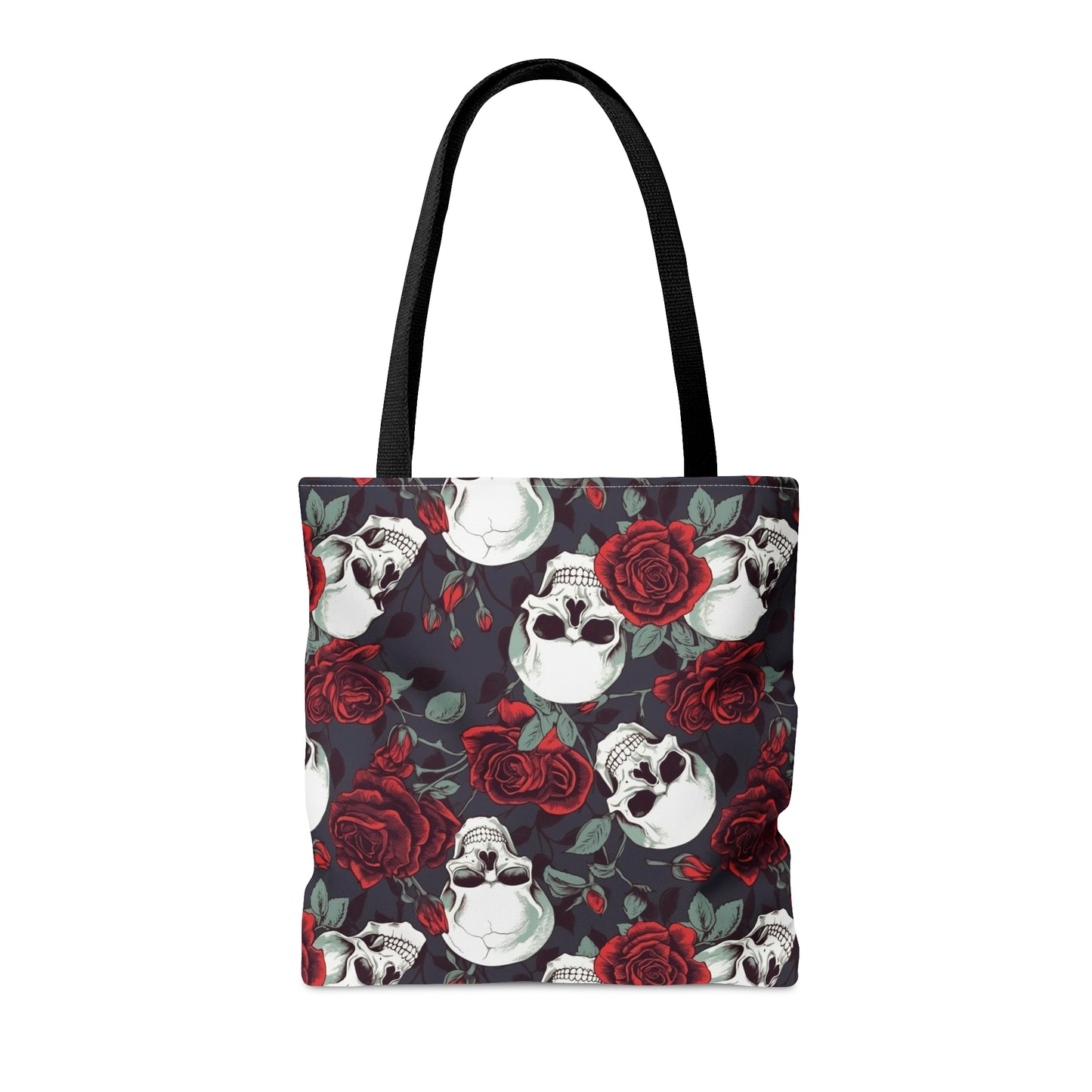 Skulls and Roses Tote Bag