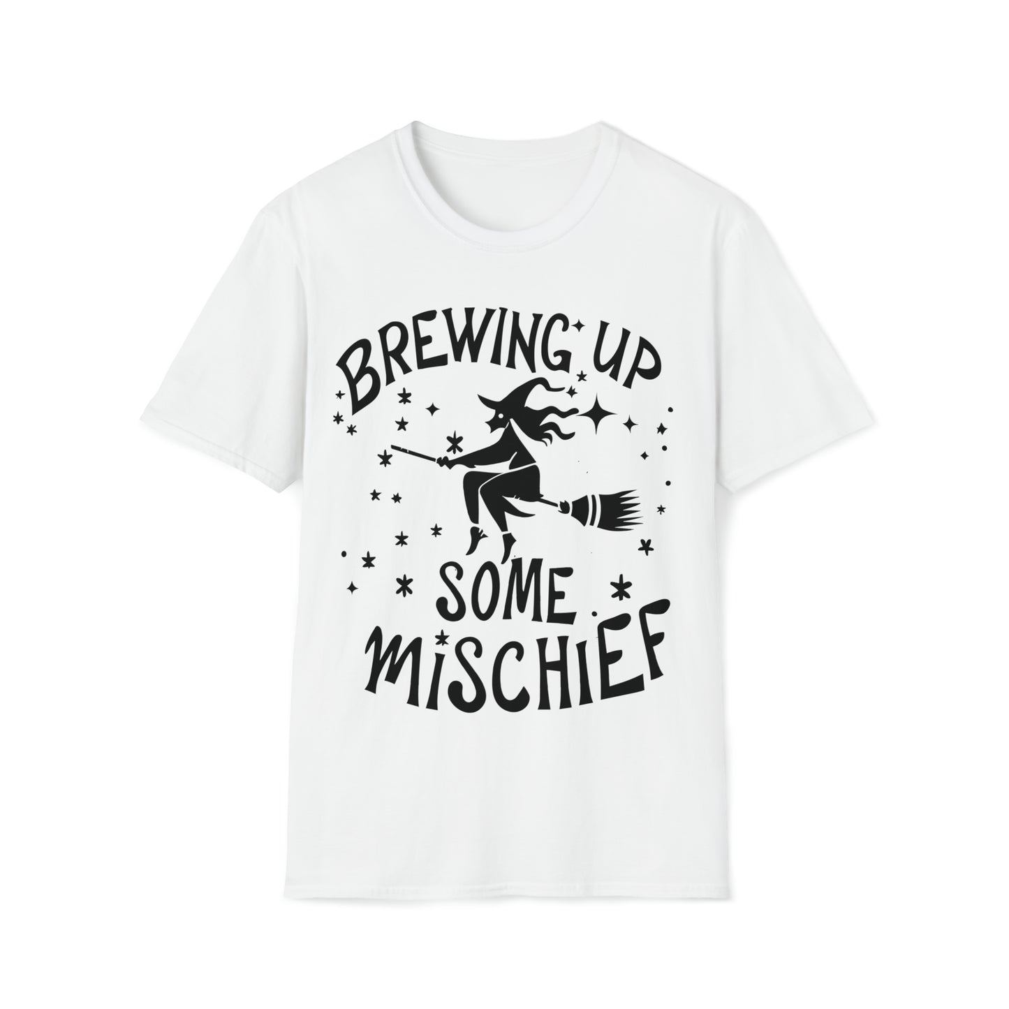 Brewing Up Some Mischief Witch Unisex T-Shirt