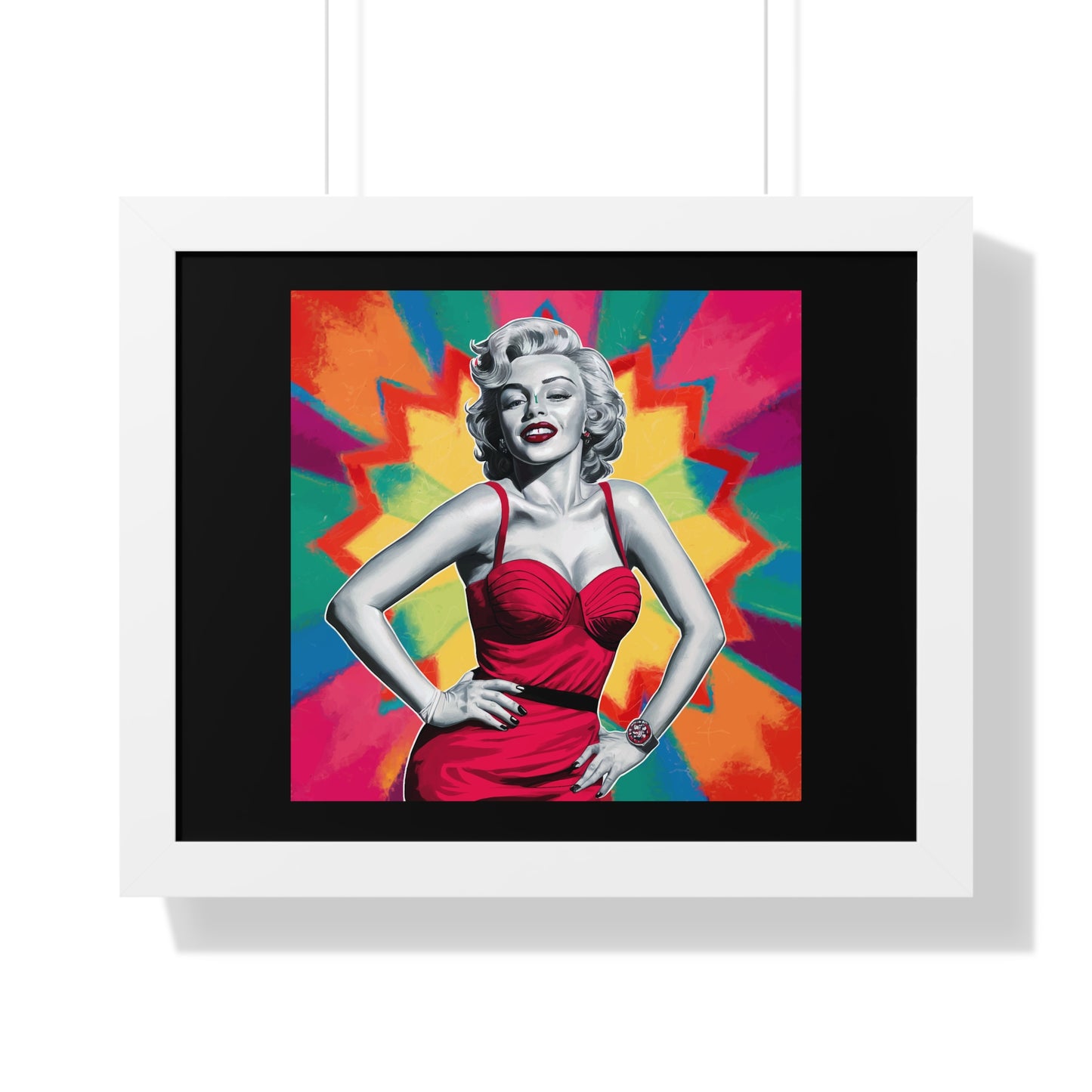 Marilyn Pop Art Poster - Iconic Wall Art, Vibrant Home Decor, Perfect for Art Lovers