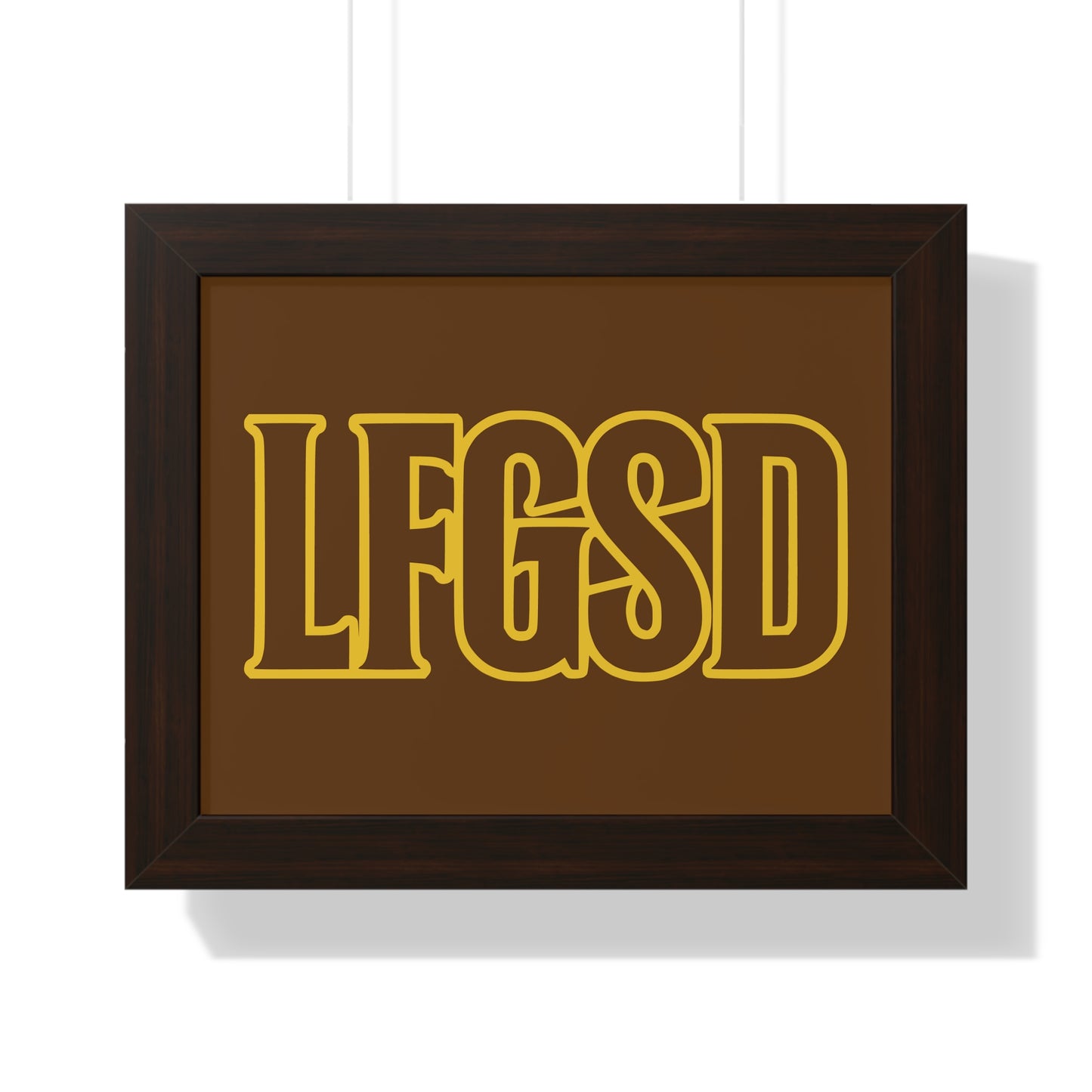 LFGSD Framed Poster