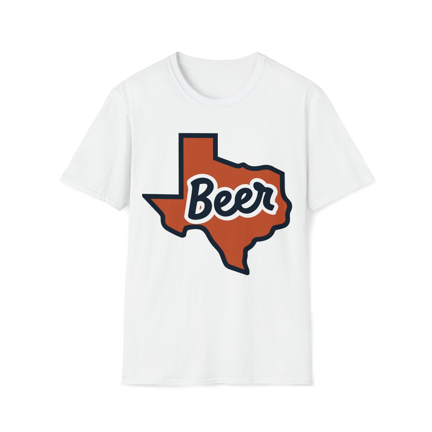 Texas State Beer T-Shirt - Lone Star State Brews Shirt, unisex soft style for beer tours, beer festivals and brewery hopping