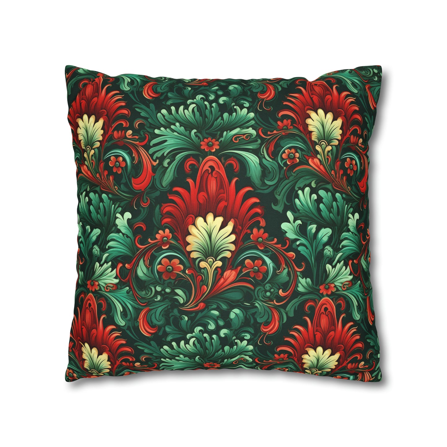 Baroque Madness Floral Pillow Case