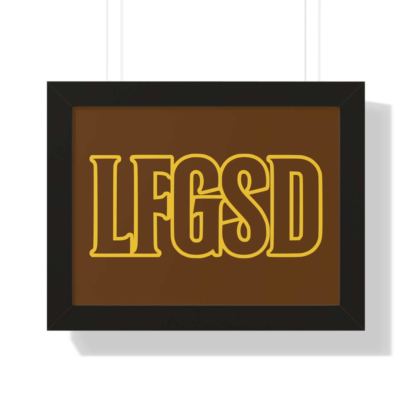 LFGSD Framed Poster