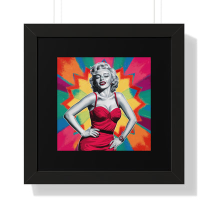 Marilyn Pop Art Poster - Iconic Wall Art, Vibrant Home Decor, Perfect for Art Lovers