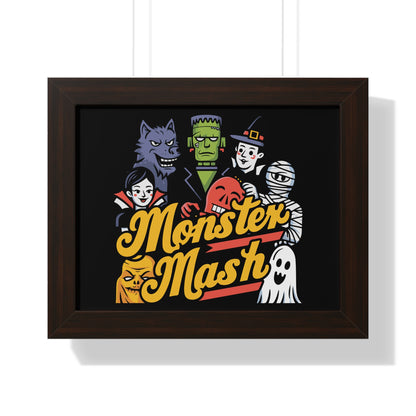 MONSTER Mash Framed Poster