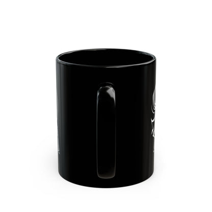 Elvis The King Black Mug