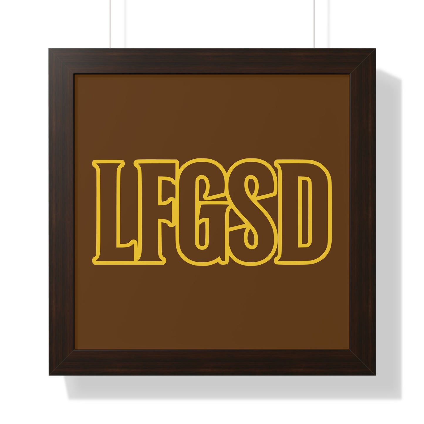 LFGSD Framed Poster