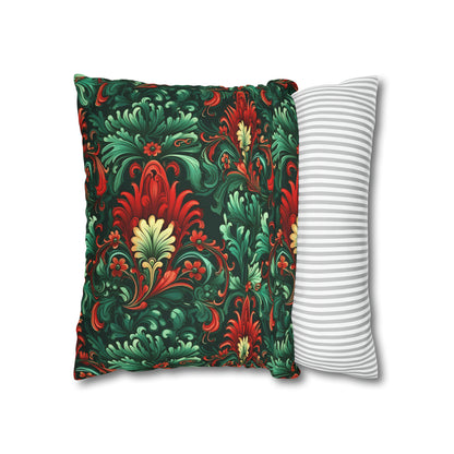 Baroque Madness Floral Pillow Case