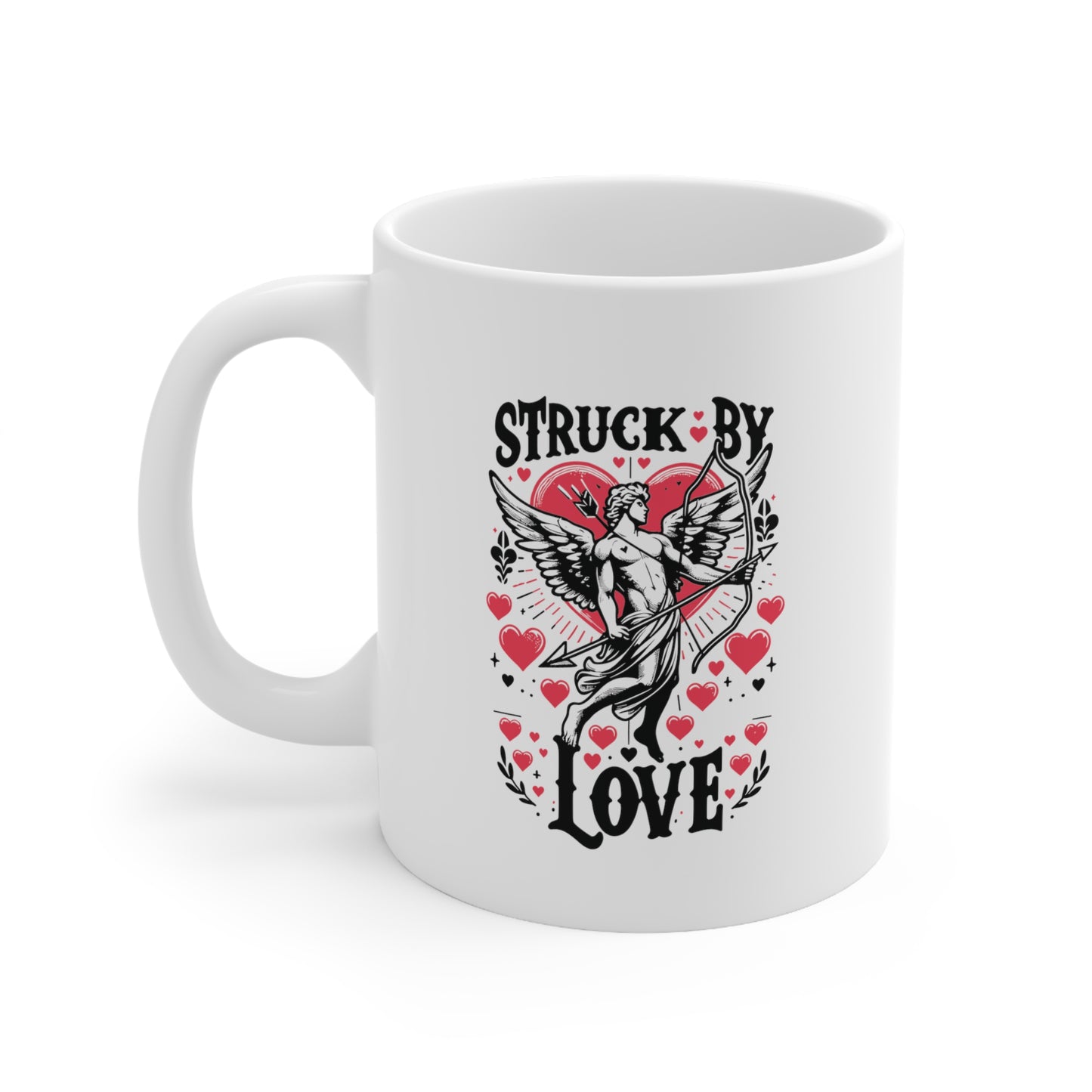Cupid 'Struck by Love' Mug